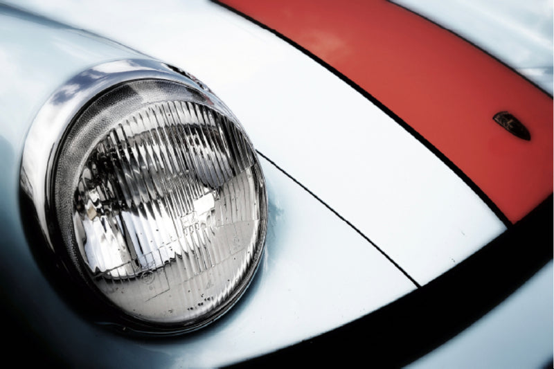 Premium Textil-Leinwand Porsche 911S, 1975