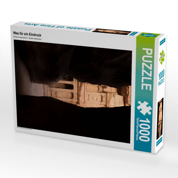 Was für ein Eindruck 1000 Teile Puzzle hoch - CALVENDO Foto-Puzzle'