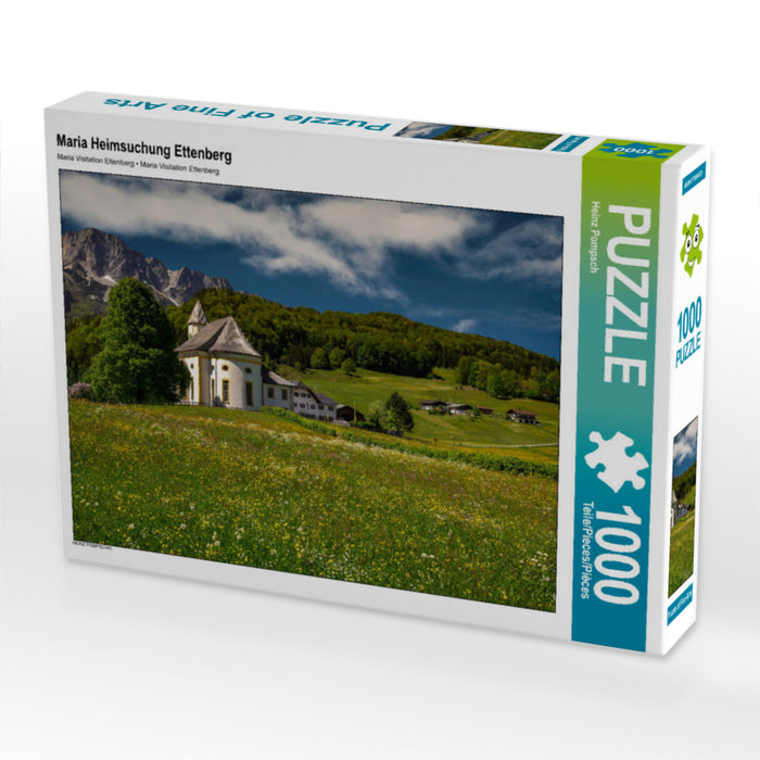 Maria Heimsuchung Ettenberg 1000 Teile Puzzle quer - CALVENDO Foto-Puzzle'