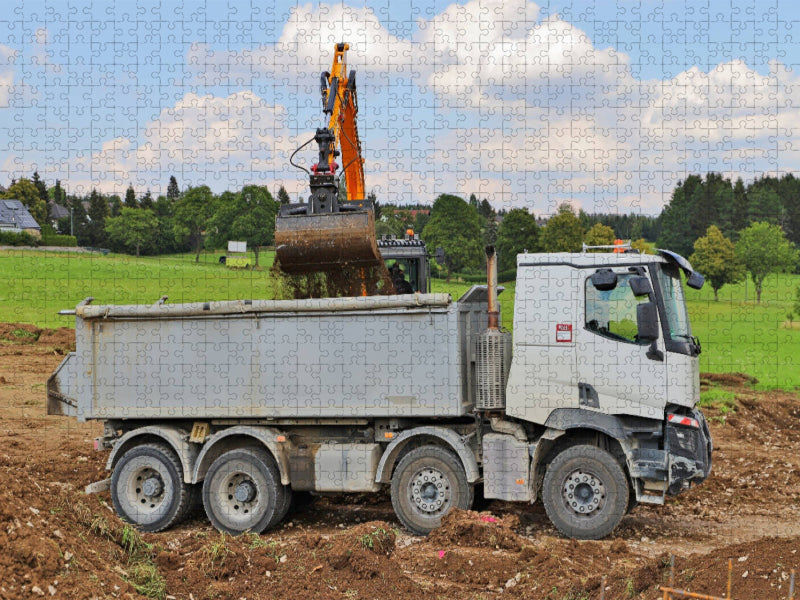 Renault Truck - CALVENDO Foto-Puzzle'