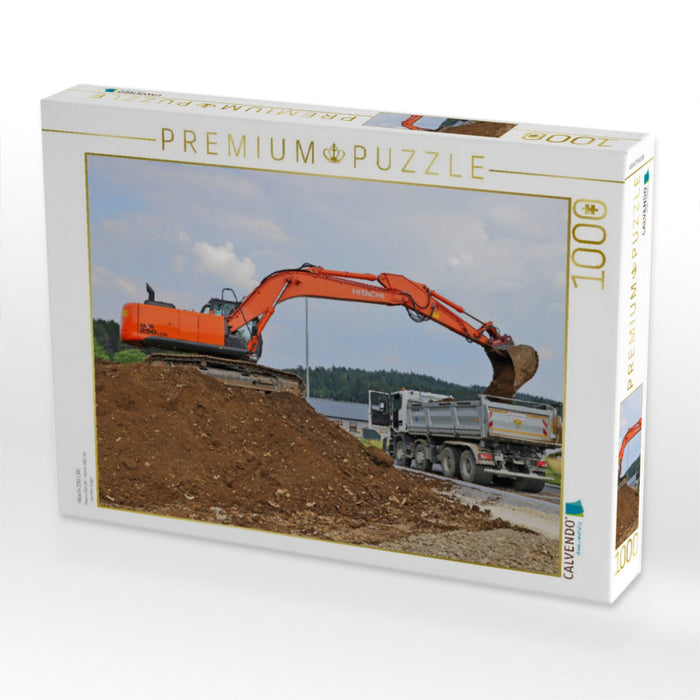 Hitachi 290 LNC - CALVENDO Foto-Puzzle'