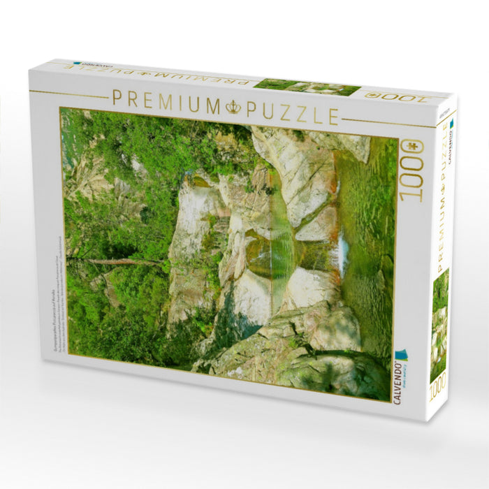 Gumpenparadies Purcaraccia auf Korsika - CALVENDO Foto-Puzzle'