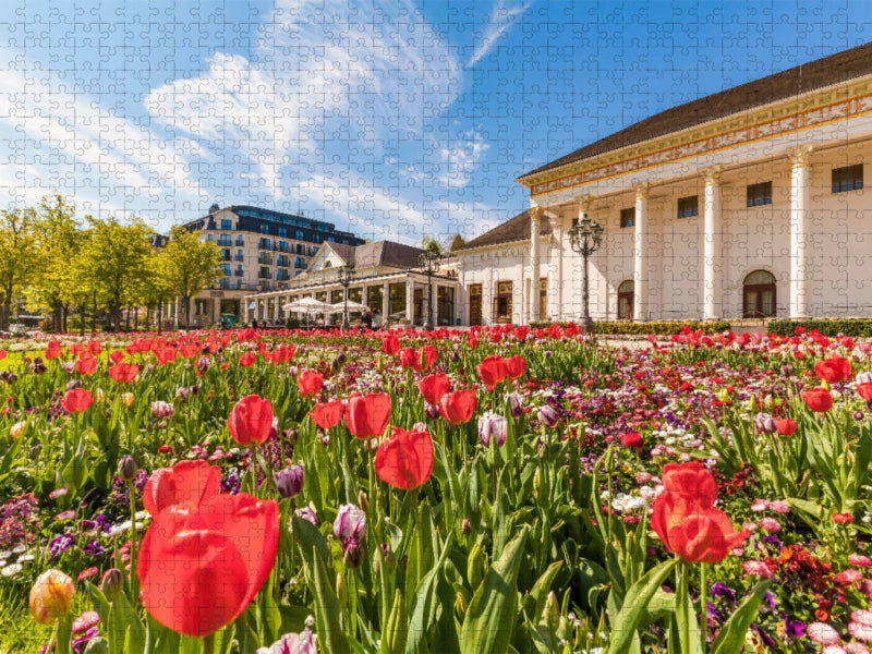 Kurhaus und Spielbank im Kurpark von Baden-Baden - CALVENDO Foto-Puzzle'