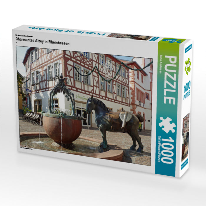 Ein Motiv aus dem Kalender Charmantes Alzey in Rheinhessen 1000 Teile Puzzle quer - CALVENDO Foto-Puzzle'