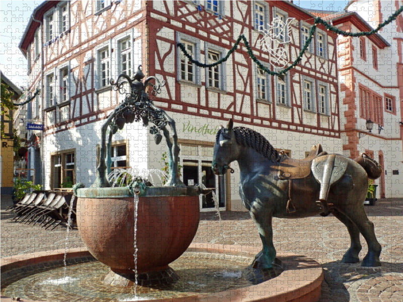 Ein Motiv aus dem Kalender Charmantes Alzey in Rheinhessen 1000 Teile Puzzle quer - CALVENDO Foto-Puzzle'