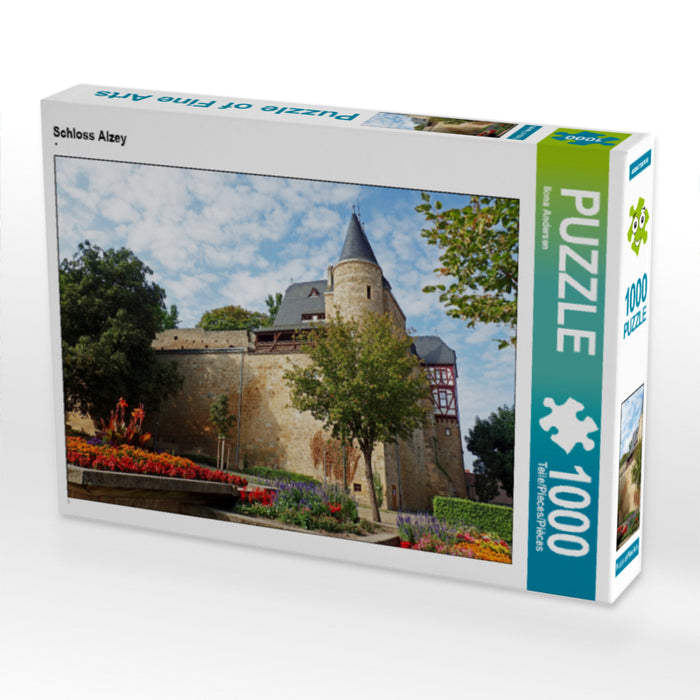 Schloss Alzey 1000 Teile Puzzle quer - CALVENDO Foto-Puzzle'