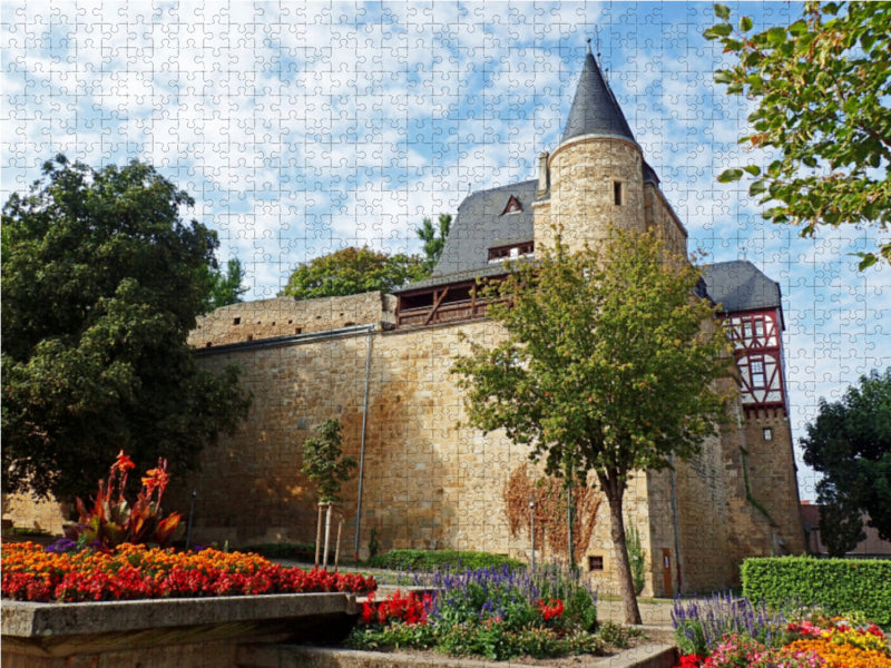 Schloss Alzey 1000 Teile Puzzle quer - CALVENDO Foto-Puzzle'