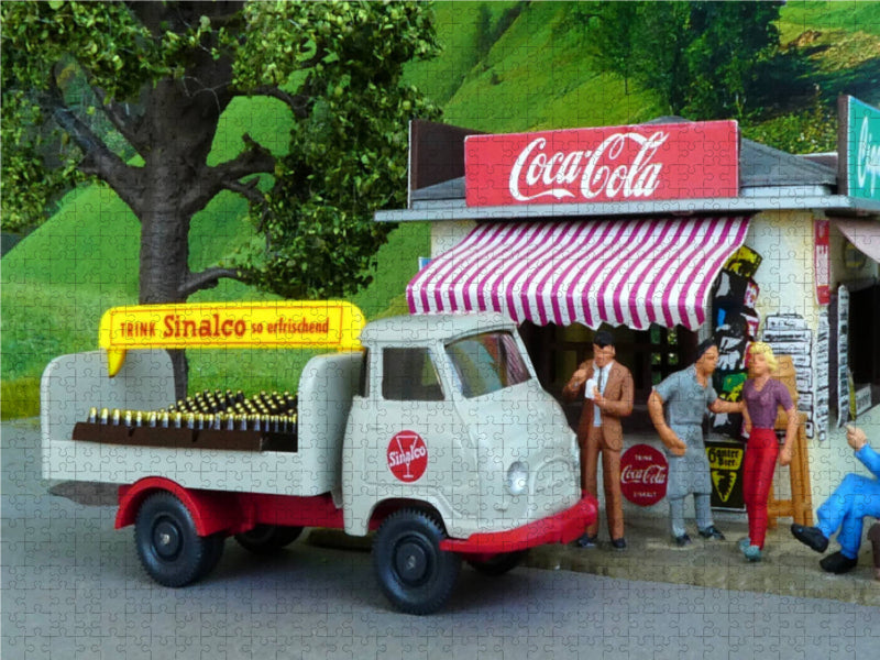 Hanomag Kurier 1000 Teile Puzzle quer - CALVENDO Foto-Puzzle'