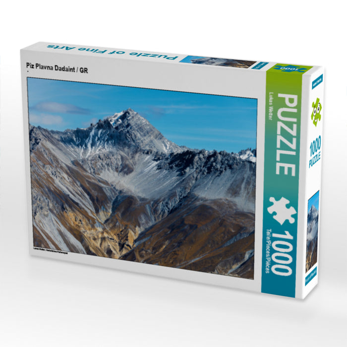 Piz Plavna Dadaint / GR 1000 Teile Puzzle quer - CALVENDO Foto-Puzzle'