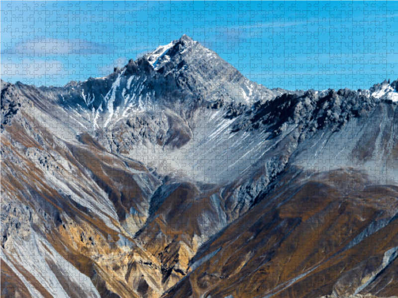Piz Plavna Dadaint / GR 1000 Teile Puzzle quer - CALVENDO Foto-Puzzle'