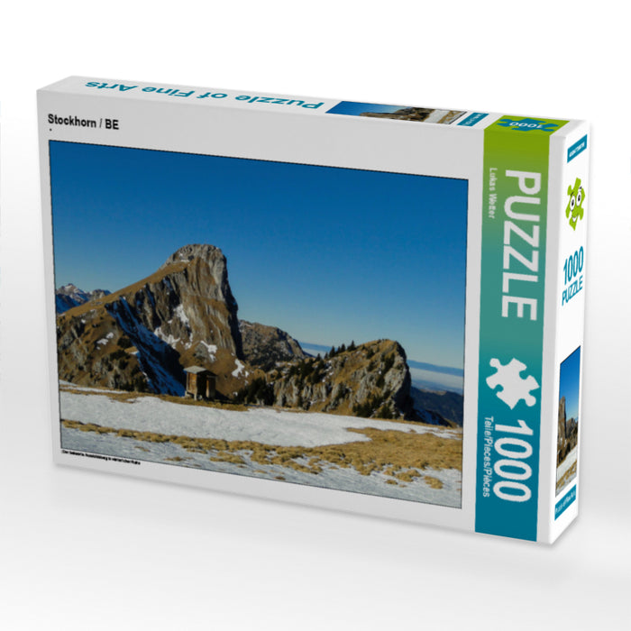 Stockhorn / BE 1000 Teile Puzzle quer - CALVENDO Foto-Puzzle'
