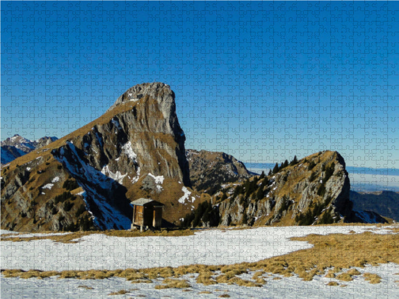 Stockhorn / BE 1000 Teile Puzzle quer - CALVENDO Foto-Puzzle'