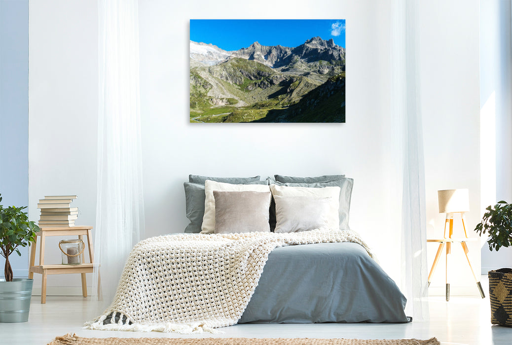 Premium Textil-Leinwand Furka / UR