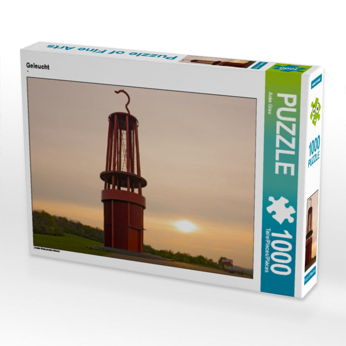 Illuminé - Puzzle photo CALVENDO 