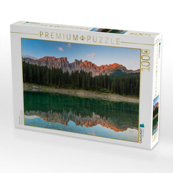 Karersee, Italien - CALVENDO Foto-Puzzle'