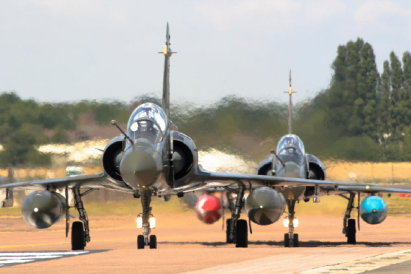 Premium Textil-Leinwand Dassault Mirage 2000