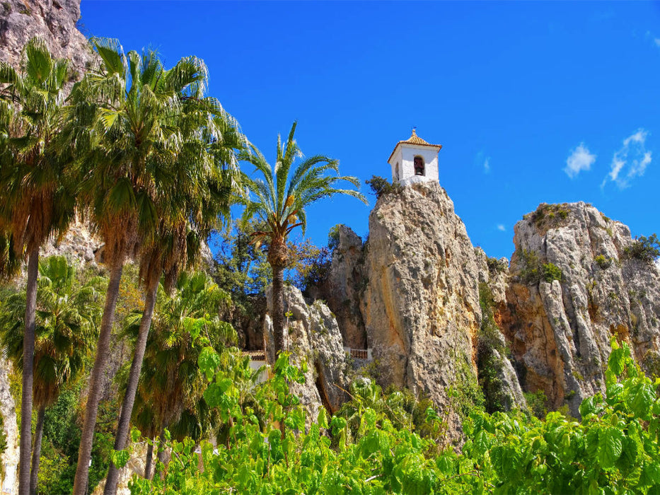 El Castell de Guadalest - CALVENDO Foto-Puzzle'