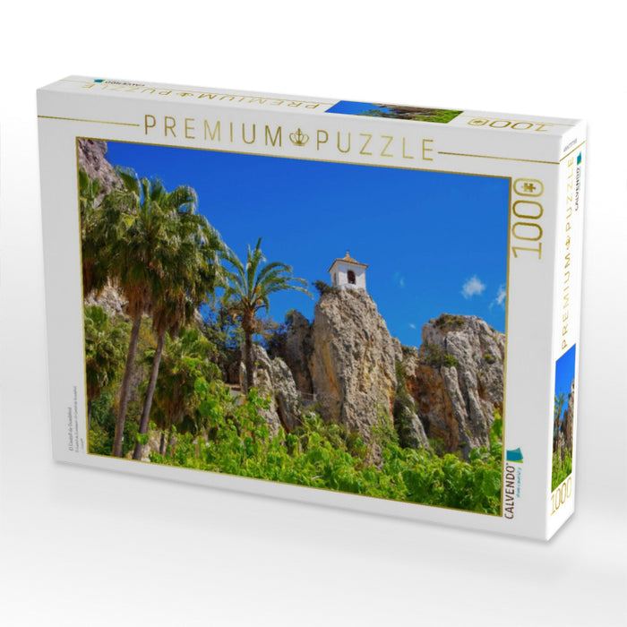 El Castell de Guadalest - CALVENDO Foto-Puzzle'