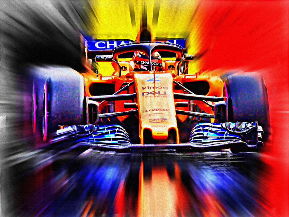 Belgiens Stoffel Vandoorne aus Kortrijk hatte sein Debüt beim Großer Preis von Bahrain 2016. 1000 Teile Puzzle quer - CALVENDO Foto-Puzzle'