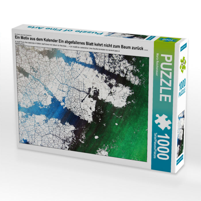 Ein Motiv aus dem Kalender Ein abgefallenes Blatt kehrt nicht zum Baum zurück … 1000 Teile Puzzle quer - CALVENDO Foto-Puzzle'