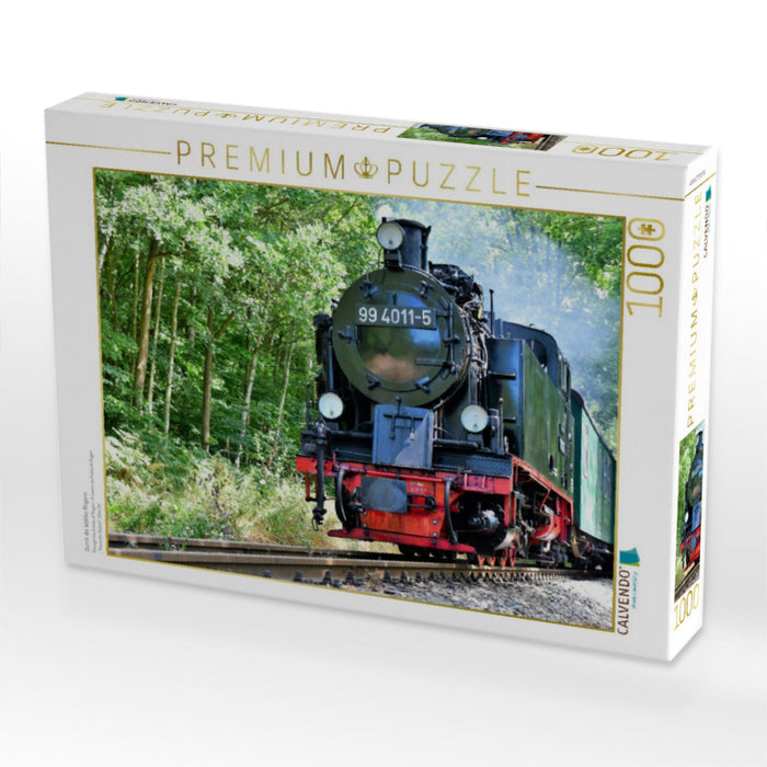 Durch die Wälder Rügens - CALVENDO Foto-Puzzle'