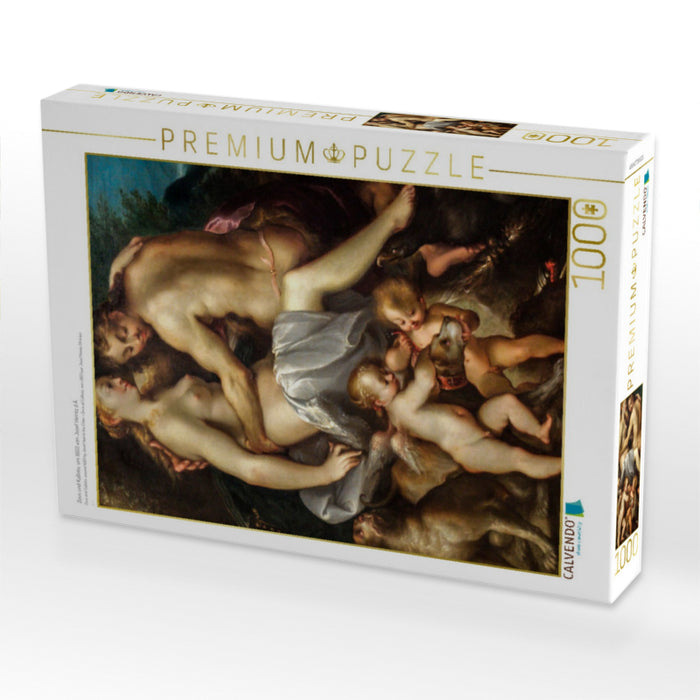 Zeus und Kallisto, um 1603 von Josef Heintz d.Ä. - CALVENDO Foto-Puzzle'