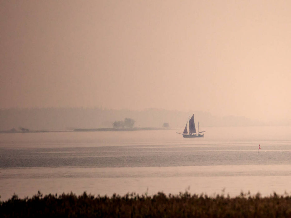 Abendstimmung am Bodden 1000 Teile Puzzle quer - CALVENDO Foto-Puzzle'