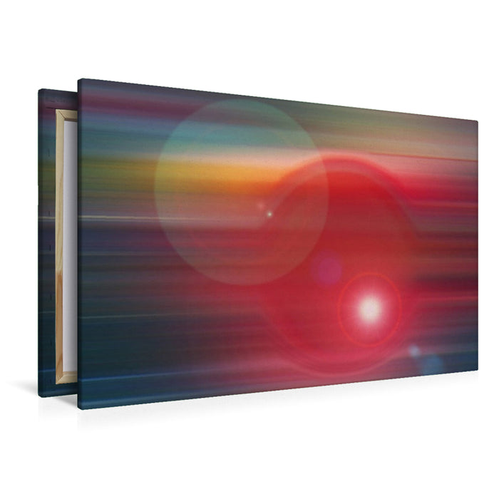 Premium Textil-Leinwand Herbstfarben