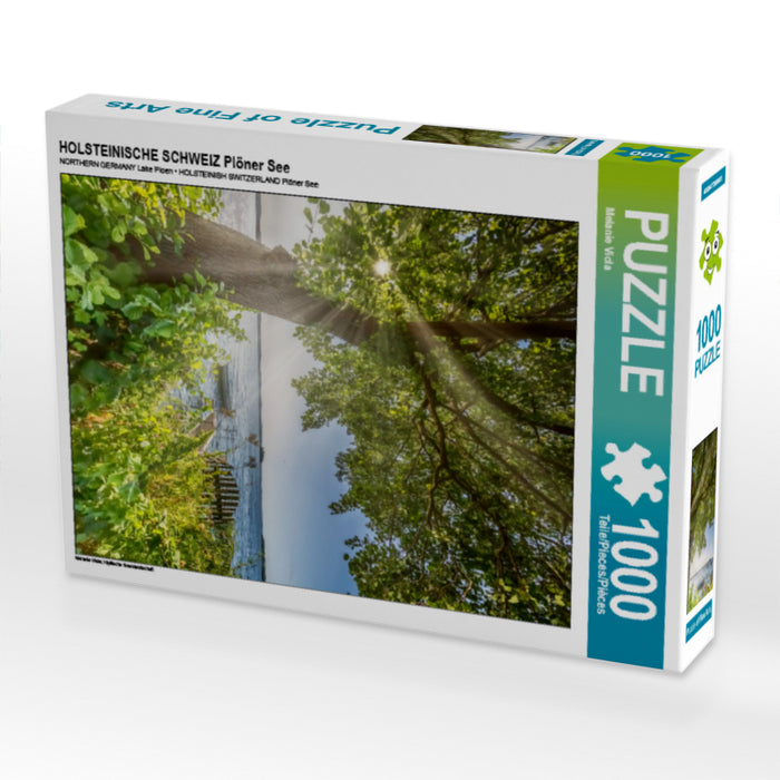 HOLSTEINISCHE SCHWEIZ Plöner See 1000 Teile Puzzle hoch - CALVENDO Foto-Puzzle'