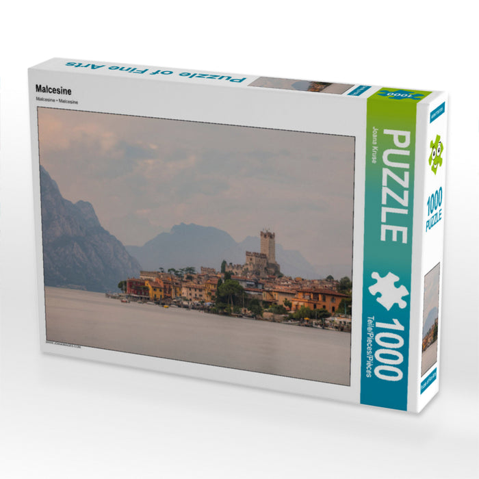 Malcesine 1000 Teile Puzzle quer - CALVENDO Foto-Puzzle'