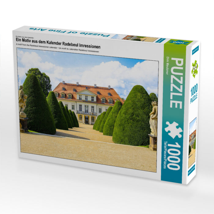 Ein Motiv aus dem Kalender Radebeul Imressionen 1000 Teile Puzzle quer - CALVENDO Foto-Puzzle'