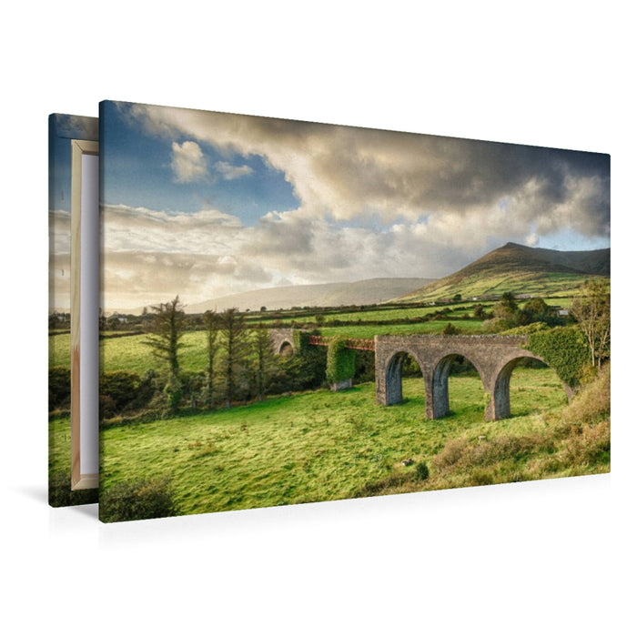 Premium Textil-Leinwand Lispole Viaduct