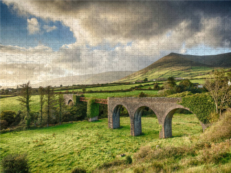 Viaduc de Lispole - Puzzle photo CALVENDO 