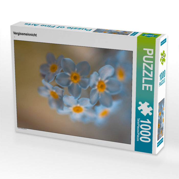 Vergissmeinnicht 1000 Teile Puzzle hoch - CALVENDO Foto-Puzzle'