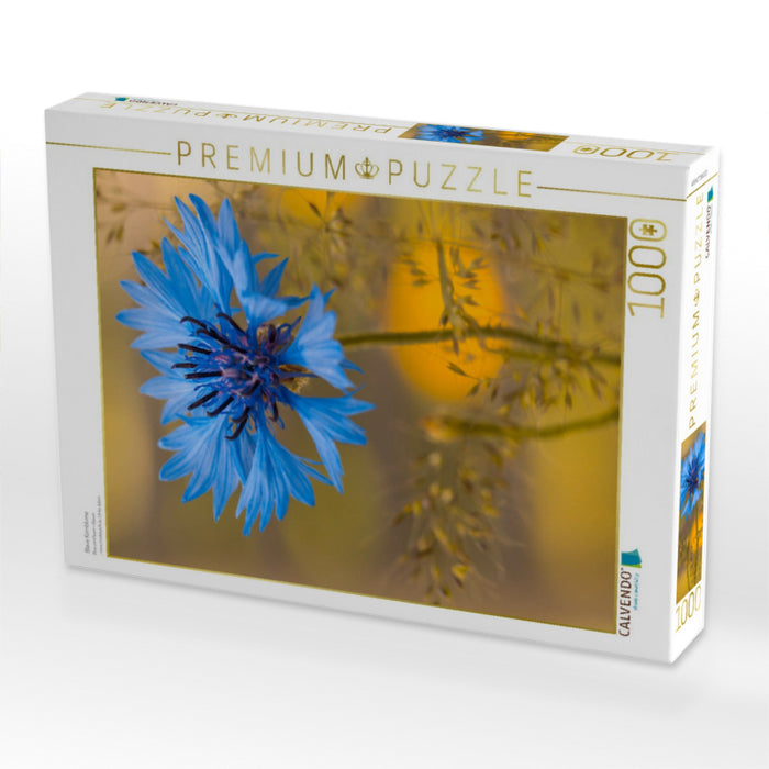 Blaue Kornblume - CALVENDO Foto-Puzzle'