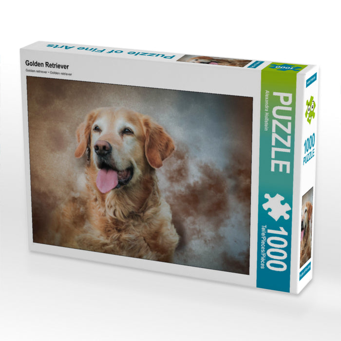 Golden Retriever 1000 Teile Puzzle quer - CALVENDO Foto-Puzzle'