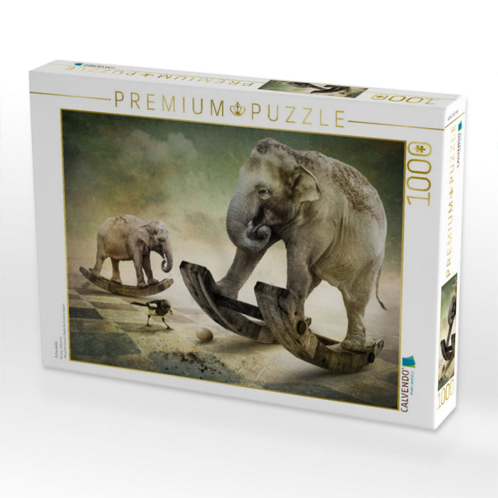 Schaukelei - CALVENDO Foto-Puzzle'