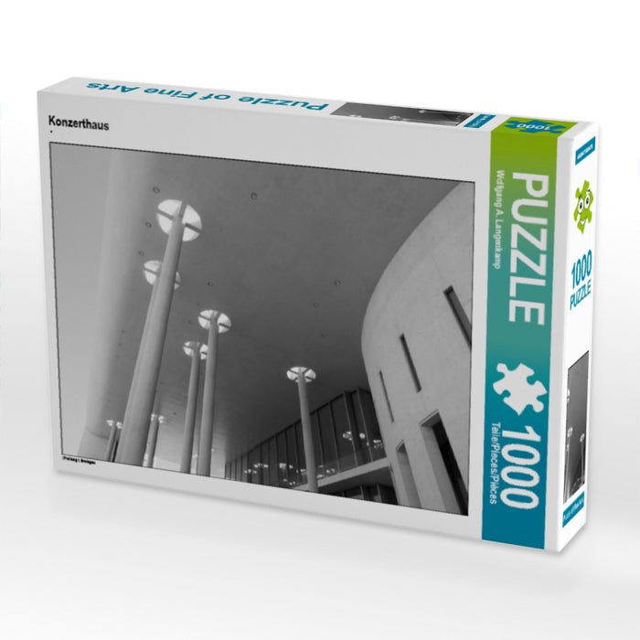 Konzerthaus 1000 Teile Puzzle quer - CALVENDO Foto-Puzzle'