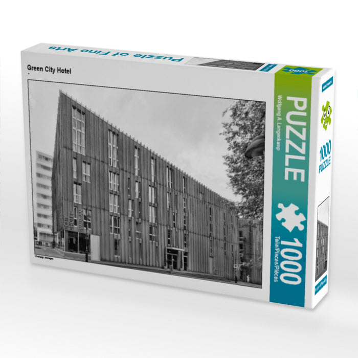 Green City Hotel 1000 Teile Puzzle quer - CALVENDO Foto-Puzzle'