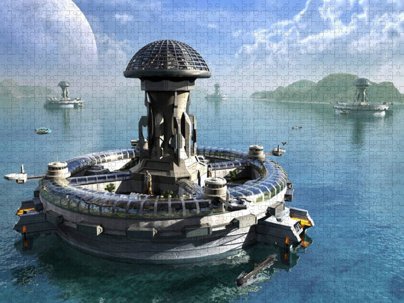 Weltraum Konzil - CALVENDO Foto-Puzzle'