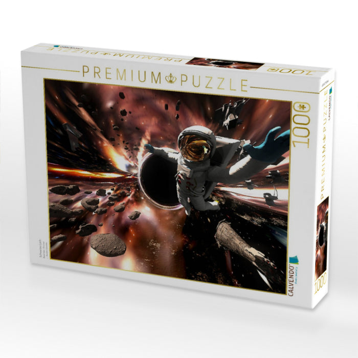 Schwarzes Loch - CALVENDO Foto-Puzzle'