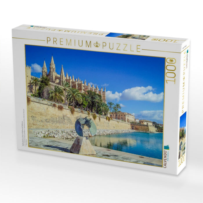 Kathedrale La Seu in Palma de Mallorca - CALVENDO Foto-Puzzle'