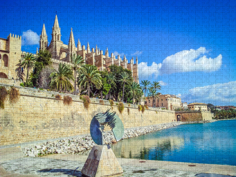 Kathedrale La Seu in Palma de Mallorca - CALVENDO Foto-Puzzle'