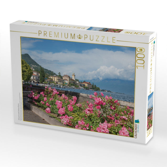 Uferpromenade Gardone Riviera - CALVENDO Foto-Puzzle'