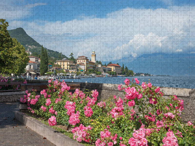 Uferpromenade Gardone Riviera - CALVENDO Foto-Puzzle'