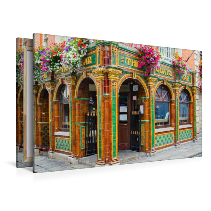 Premium Textil-Leinwand The Quays Bar