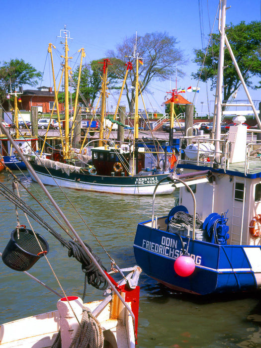 Fischerhafen auf der Insel Föhr - CALVENDO Foto-Puzzle'
