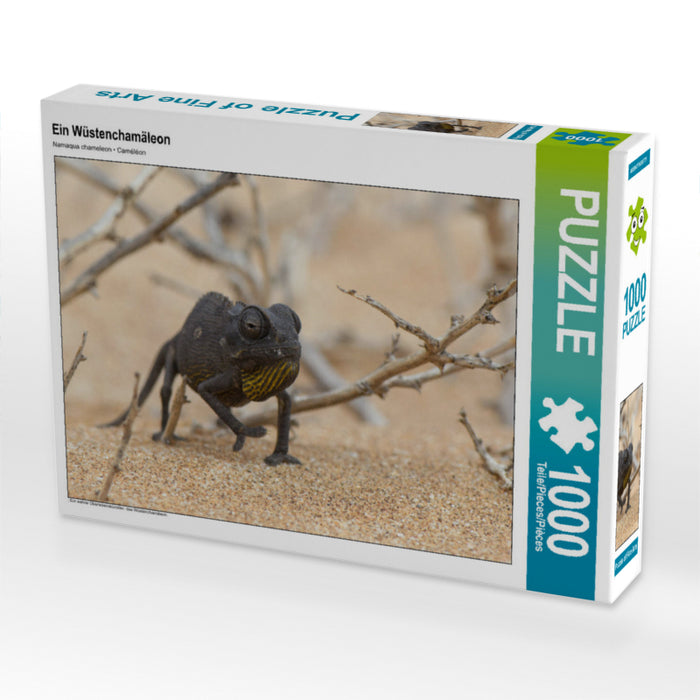 Ein Wüstenchamäleon 1000 Teile Puzzle quer - CALVENDO Foto-Puzzle'
