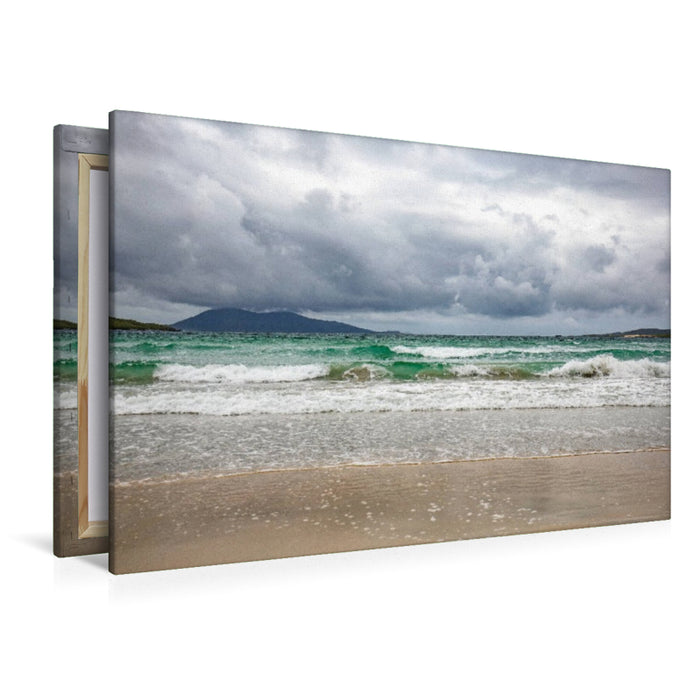 Premium Textil-Leinwand Luskentyre Beach - Harris