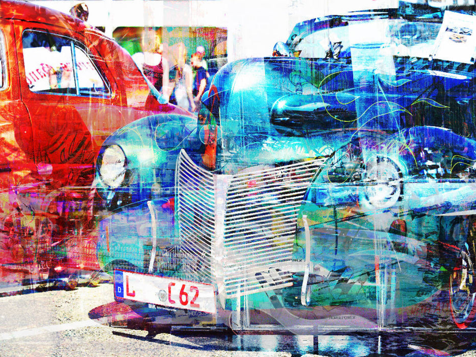 Amerikanische Oldtimer - CALVENDO Foto-Puzzle'